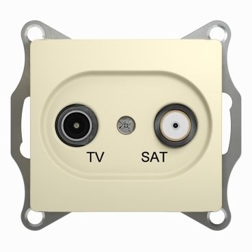 TV/SAT-розетка Schneider Electric, 1