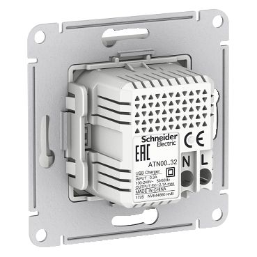 Розетка USB Schneider Electric, 2