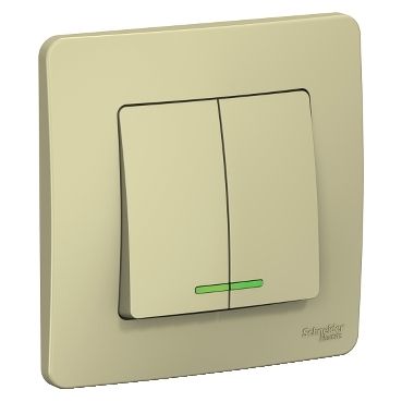 Выключатель с подсветкой Schneider Electric 1