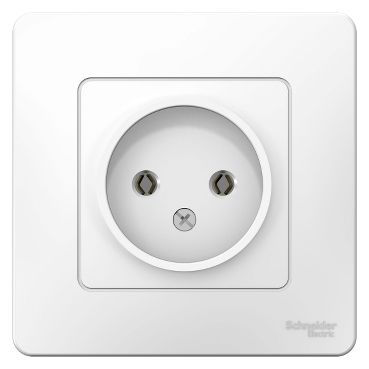 Розетка с рамкой Schneider Electric 1