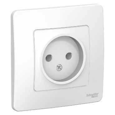 Розетка с рамкой Schneider Electric 2