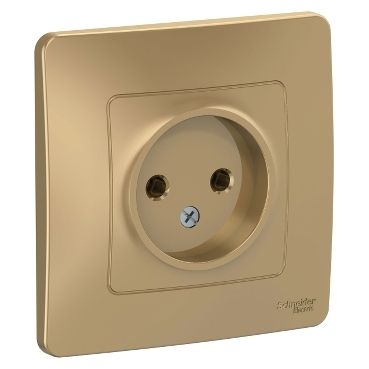 Розетка с рамкой Schneider Electric 1