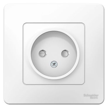 Розетка с рамкой Schneider Electric 1