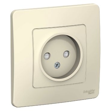 Розетка с рамкой Schneider Electric 1