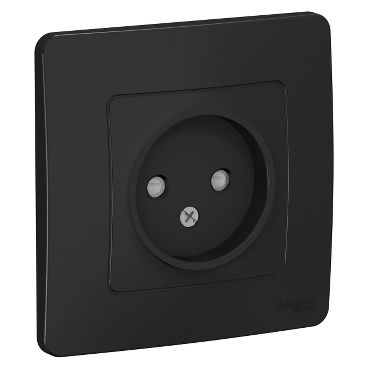 Розетка с рамкой Schneider Electric 1