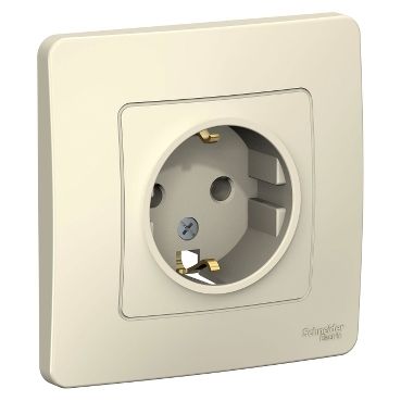 Розетка с рамкой Schneider Electric 1