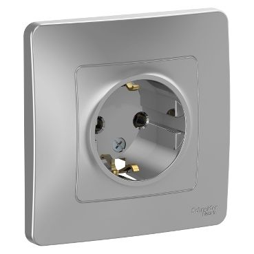 Розетка с рамкой Schneider Electric 1