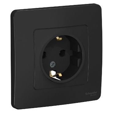 Розетка с рамкой Schneider Electric 1