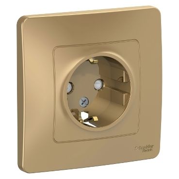 Розетка с рамкой Schneider Electric 1
