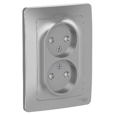 Розетка с рамкой Schneider Electric 1