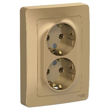Розетка с рамкой Schneider Electric 1