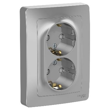 Розетка с рамкой Schneider Electric 1