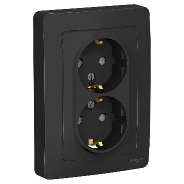 Розетка с рамкой Schneider Electric 1