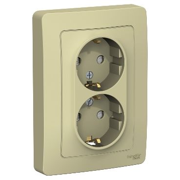 Розетка с рамкой Schneider Electric 1