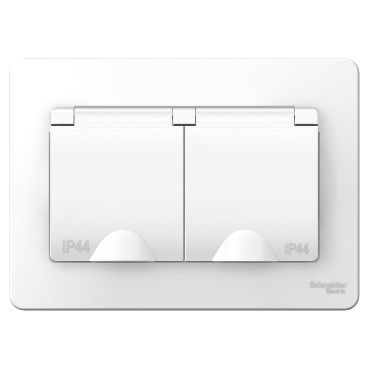Розетка с рамкой Schneider Electric 1