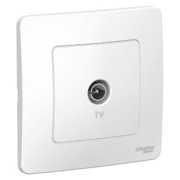 Розетка телевизионная с рамкой Schneider Electric 1