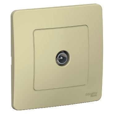 Розетка телевизионная с рамкой Schneider Electric 1