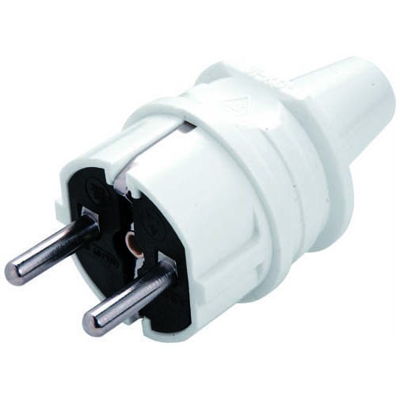 Вилка прямая 6A 250V 1