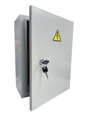 Щит металлический с монтажной панелью (ЩМП) IP54 - А, ElectroТec, 1