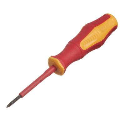 Отвертка крестовая диэлектрическая  Elcom Electric, 1