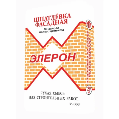 Шпатлёвка фасадная 1