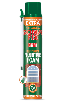 Extra полиуретановая монтажная пена с увеличенным выходом 1