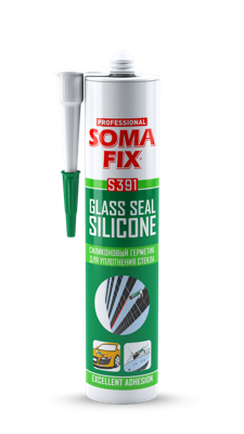 Силиконовый герметик для уплотнения стекла 1