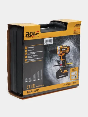 Аккумуляторный шуруповёрт Rolf, 4