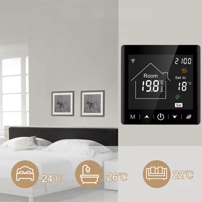 Комнатный термостат с сенсорным управлением 3