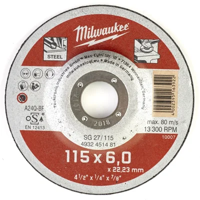 Шлифовальный диск по металлу MilWaukee, 1